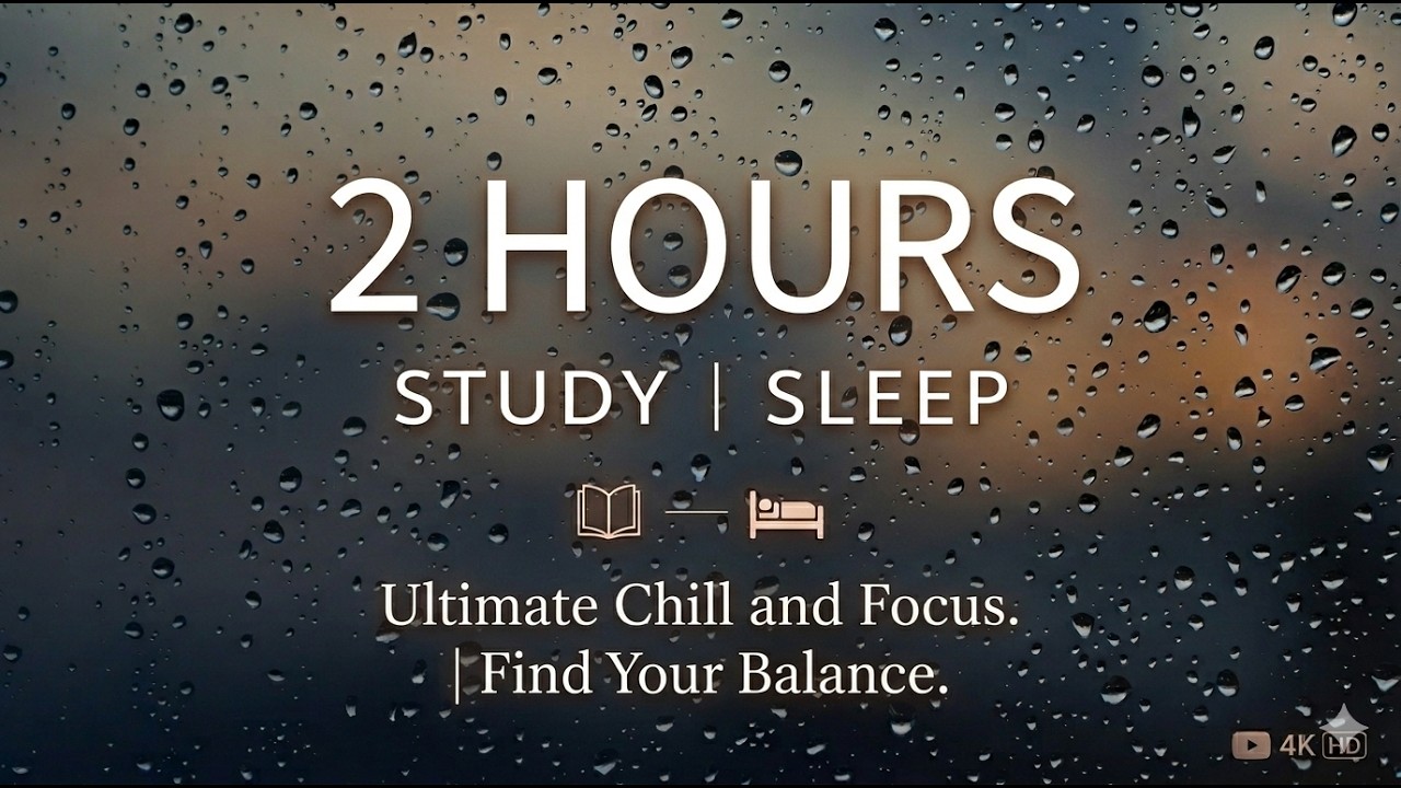 Cozy Rain Sounds (2H) — Sleep, Study, Meditation