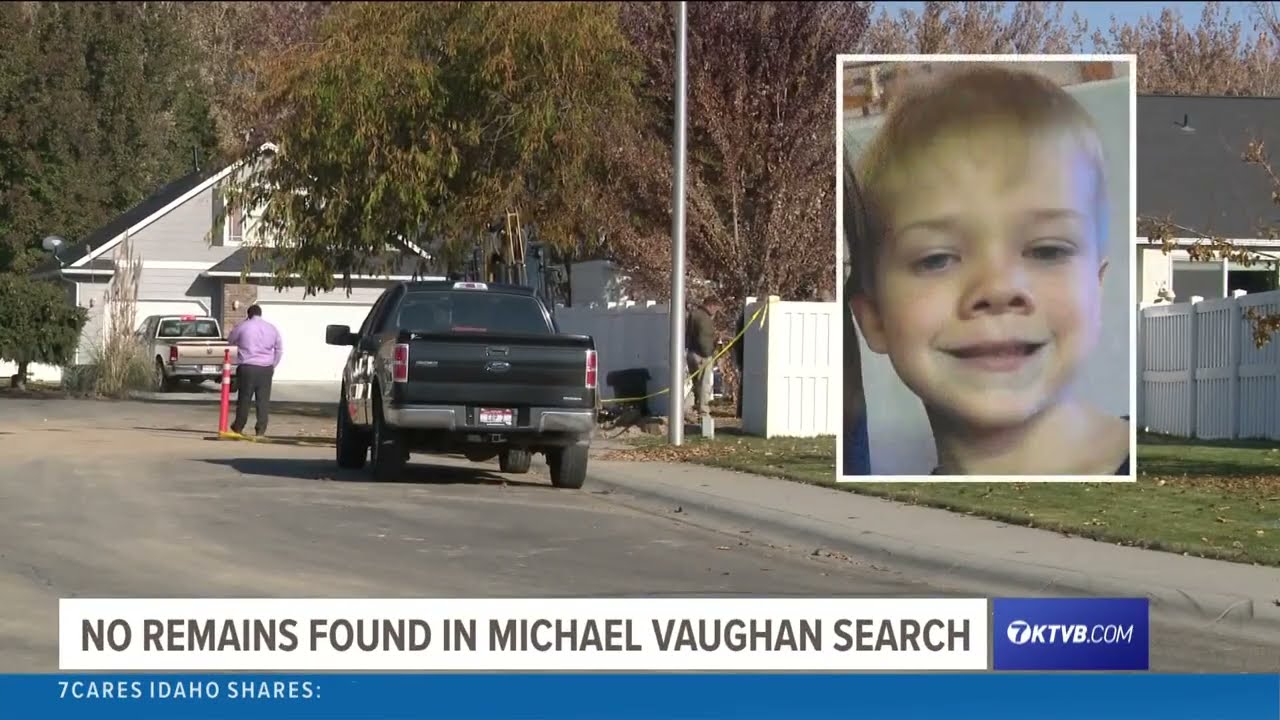 Fruitland Police: Michael Vaughan's possible remains believed to have been buried, then moved