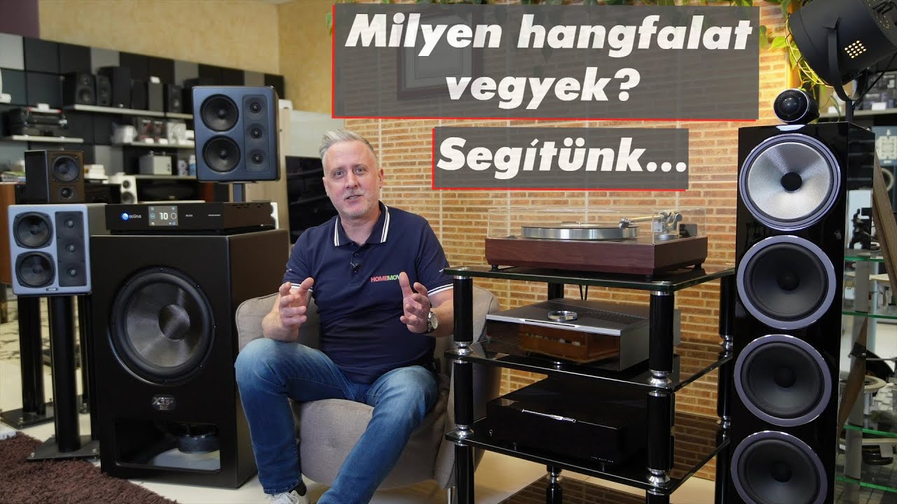 Milyen hangfalat vegyek? Sztereó és házimozira optimalizált hangfalak összehasonlítása.
