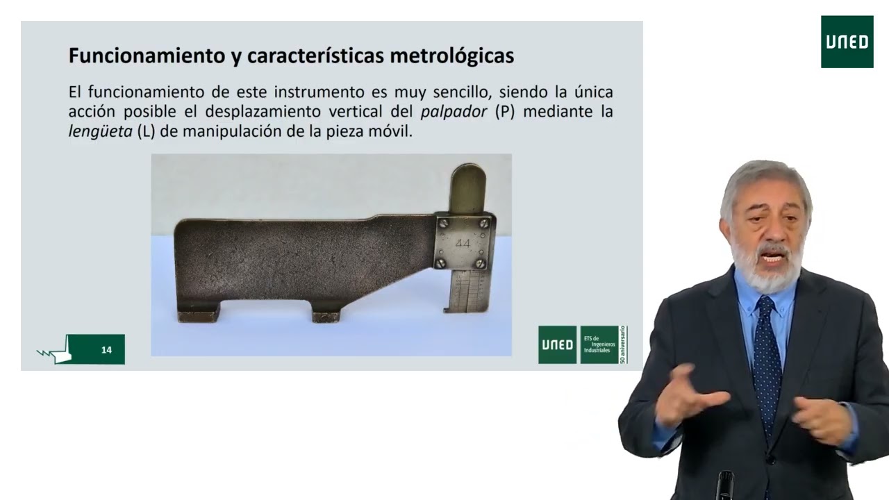 Descripción y características de un instrumento dimensional antiguo de propósito específico(...)