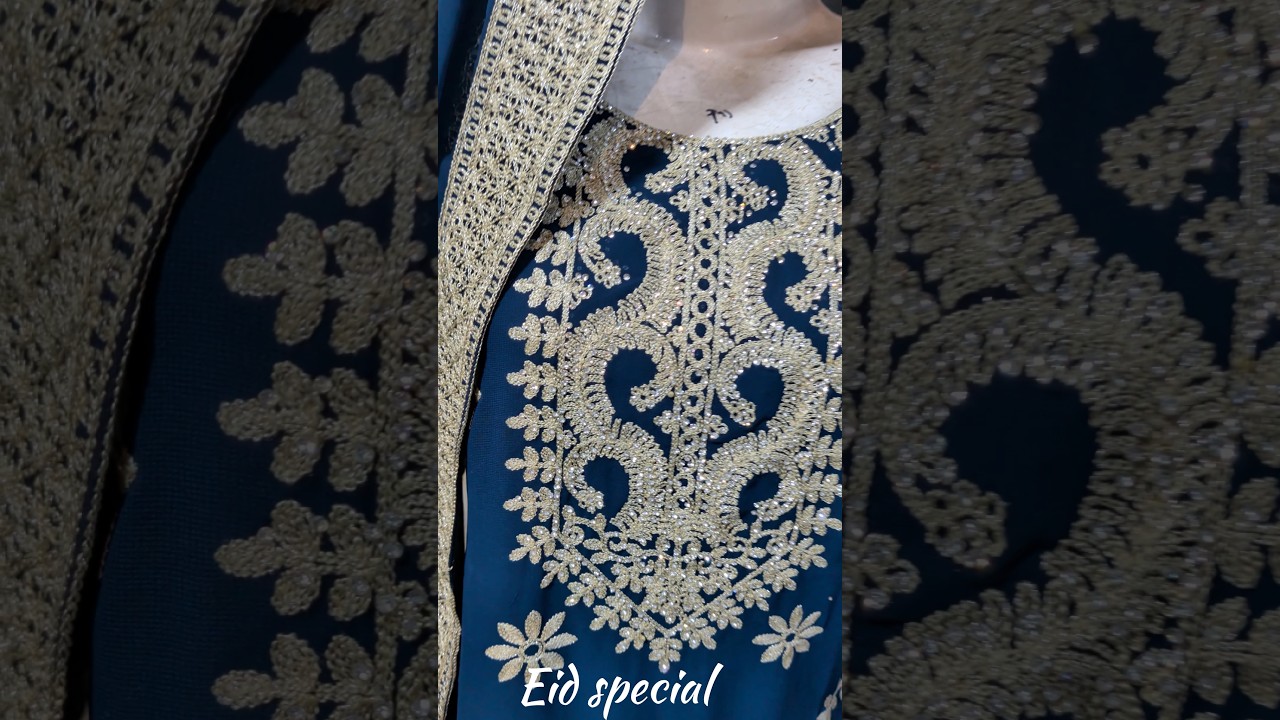 Heavy Embroidery work New latest design affordable price 🤩