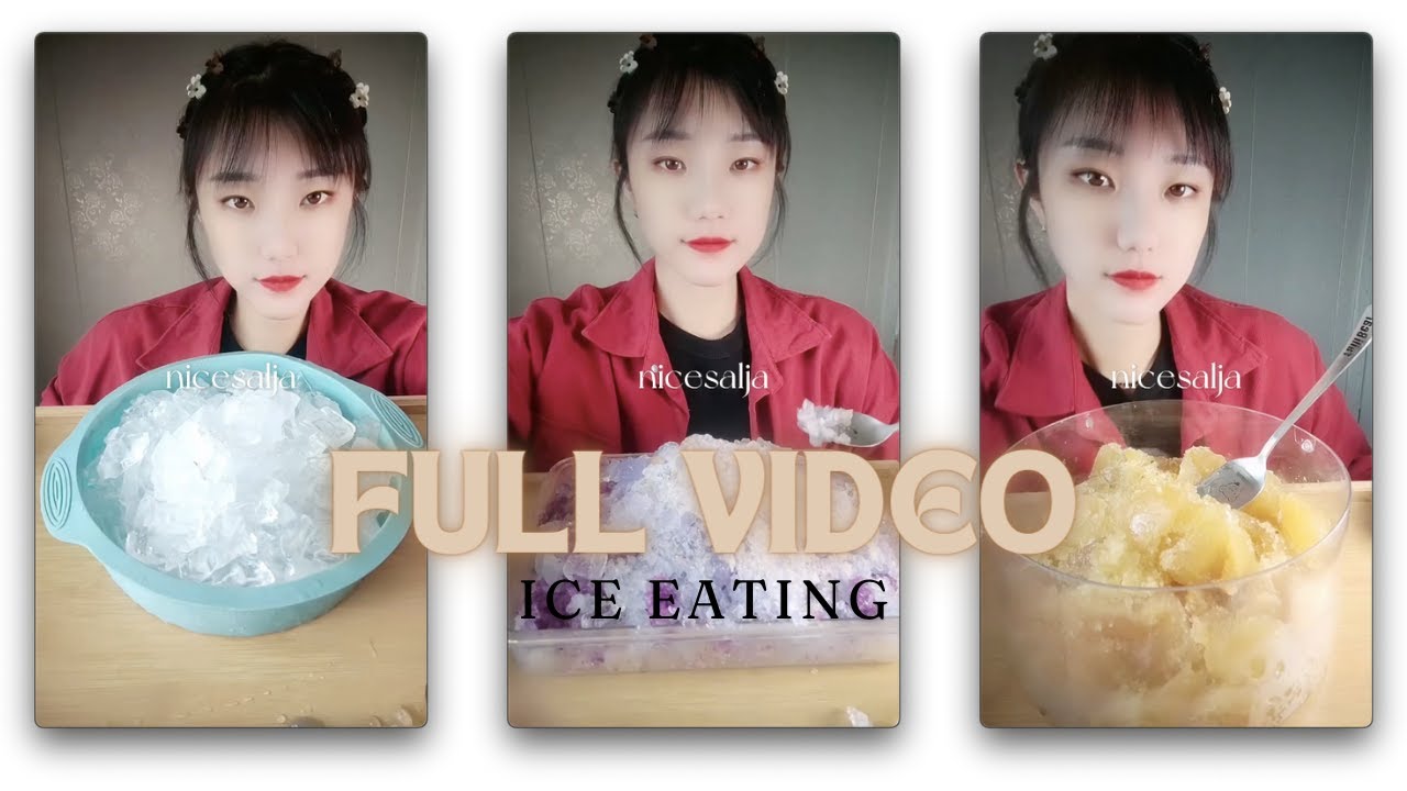 FULL VIDEO | HER CRUSHED ICE EATING ASMR