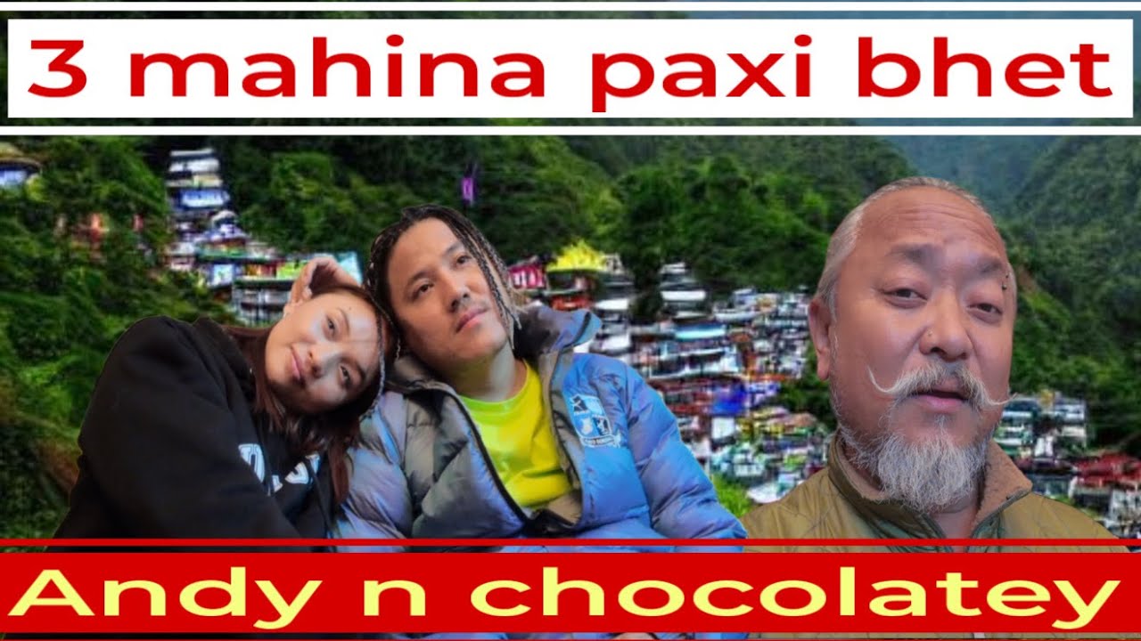 chocolaty boy sanga 3 month paxi bhet !! jhusule ko kaka dona  @DonaThapaAkaChocolateyBoy 