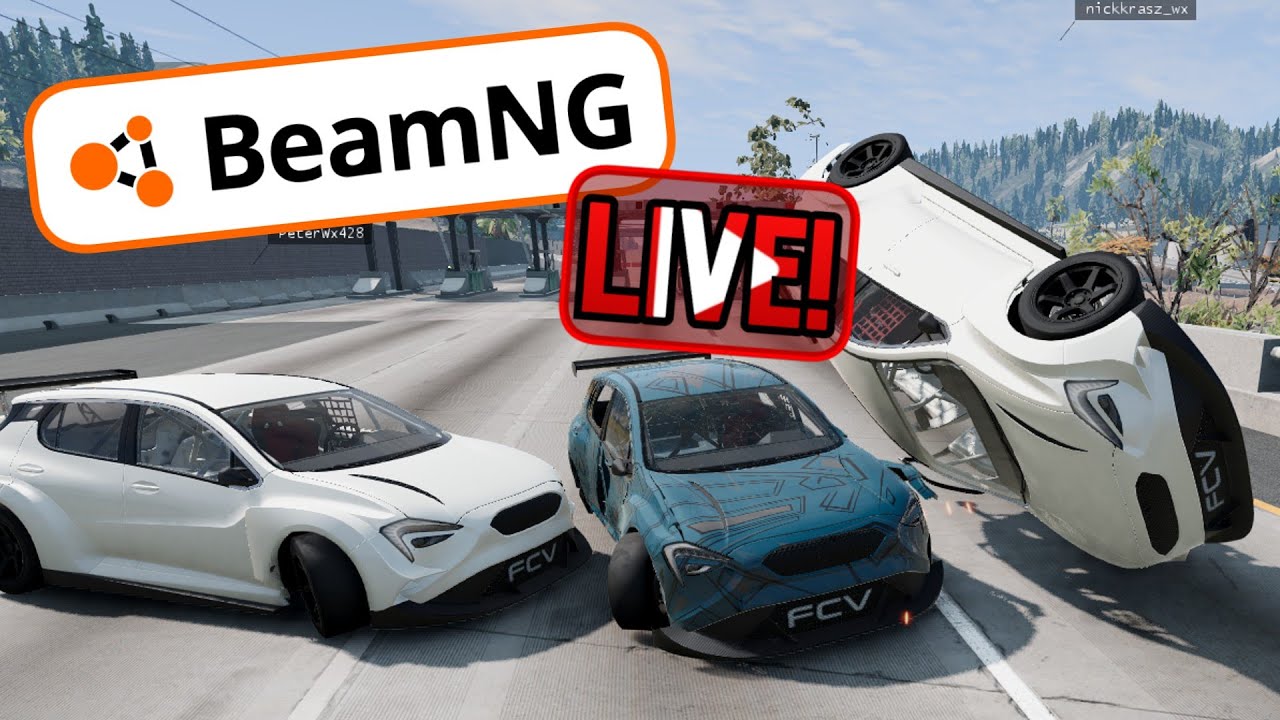 Complete Chaos / BeamNG Livestream