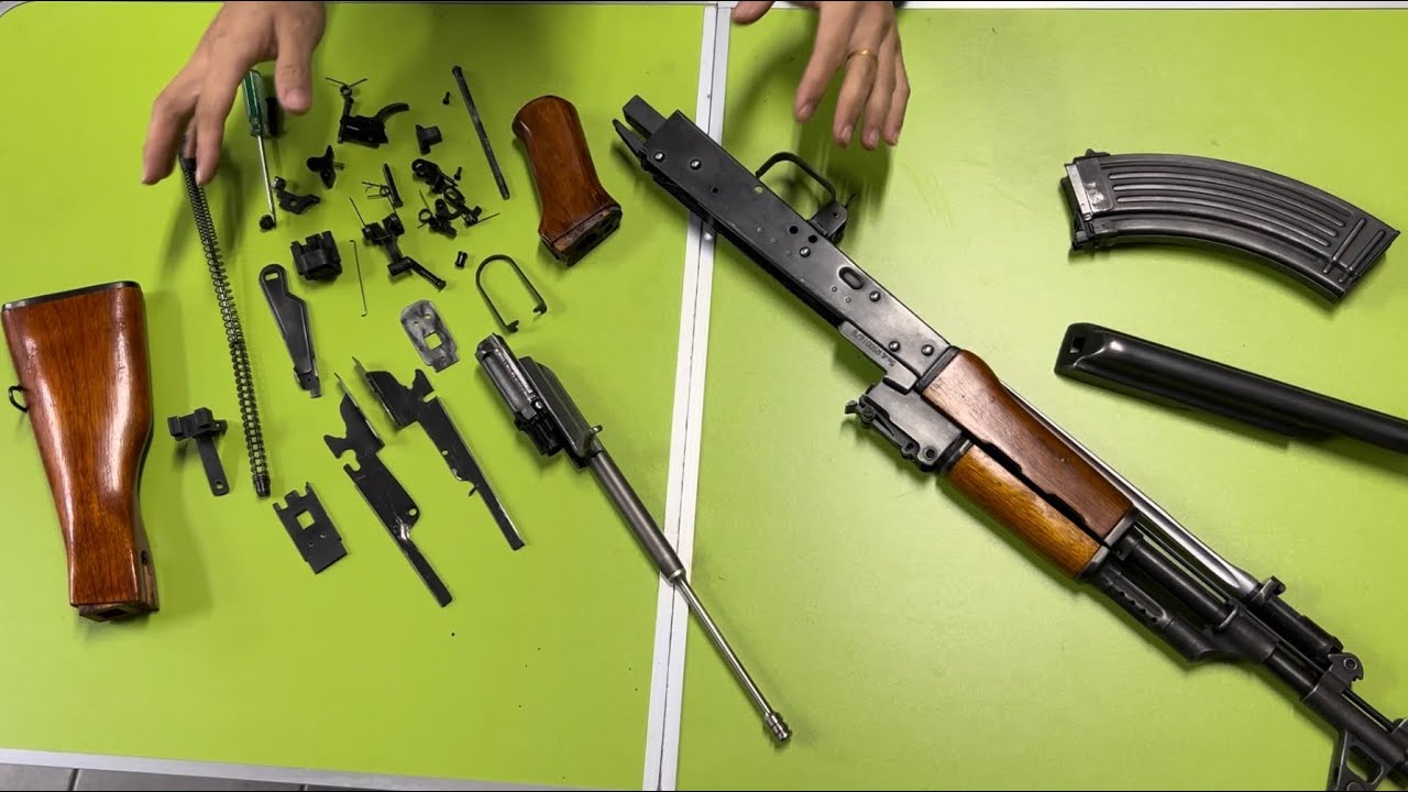 ［林肯工作室］RS type 56 改 GBB REAL SWORD 56式 漢元真治 瓦斯槍 chinese AK GHK AKM  V3  system  #airsoft kalashnikov