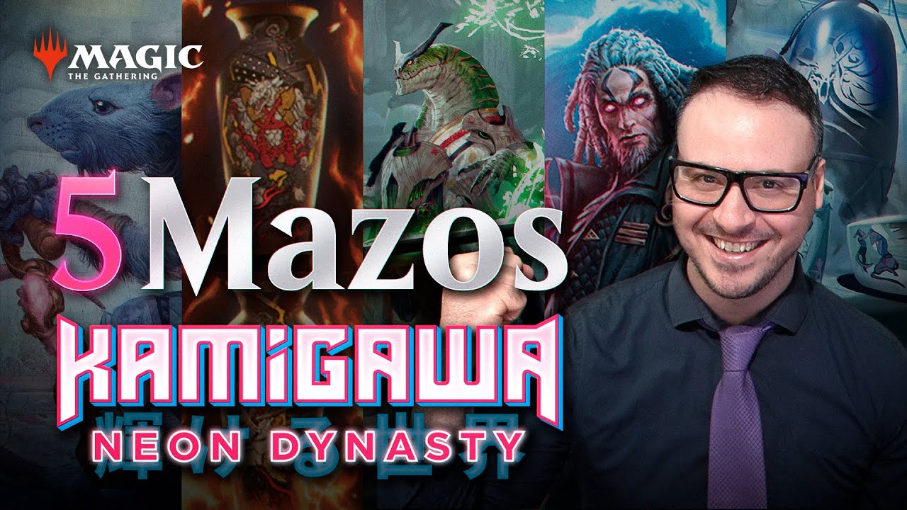 Kamigawa, Dinastía de Neón - 5 Mazos para empezar a Jugar