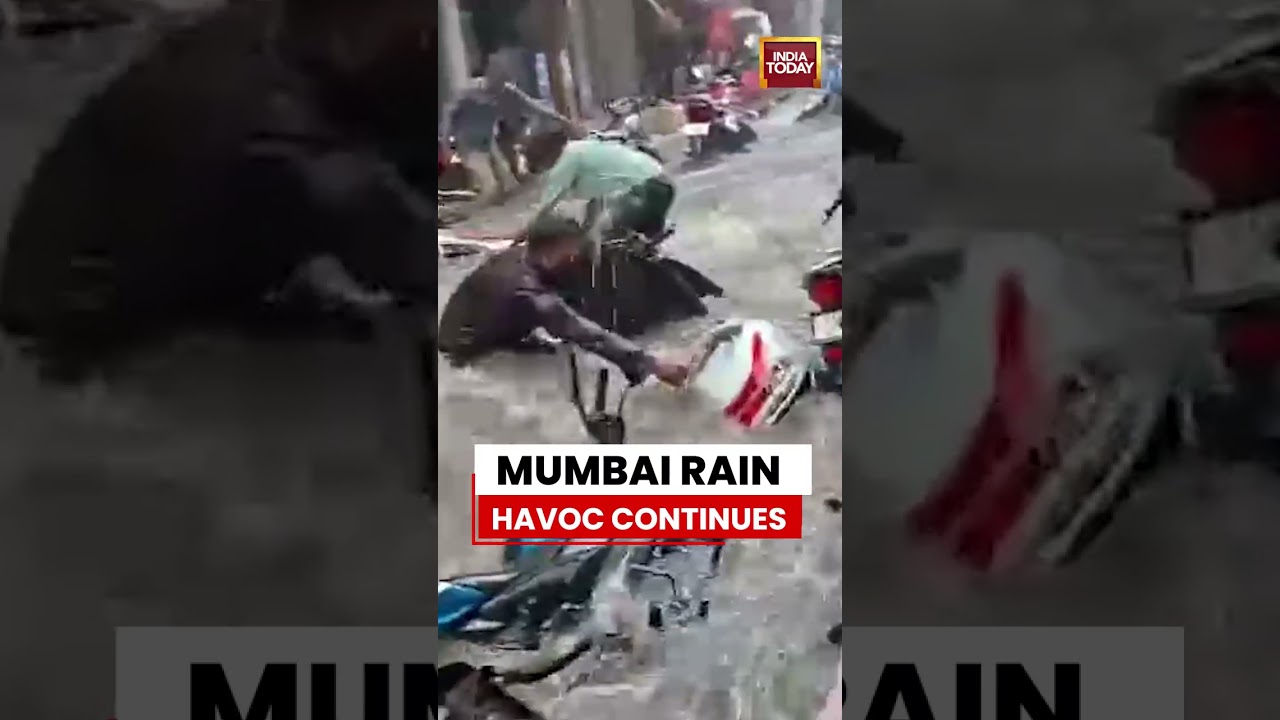 Mumbai Rain Havoc Continues: Waterlogging, Traffic Disruptions Hit City #mumbairains #mumbai