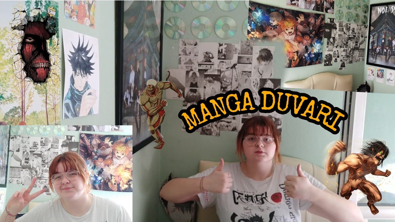 oda dekoru: manga duvarı yapıyoruz 😪📃