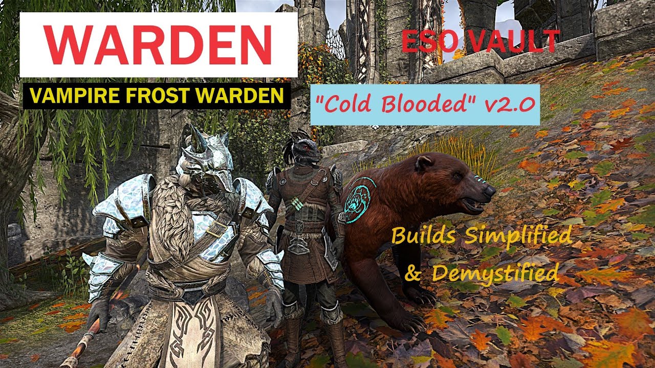 ESO Vampire Frost Warden