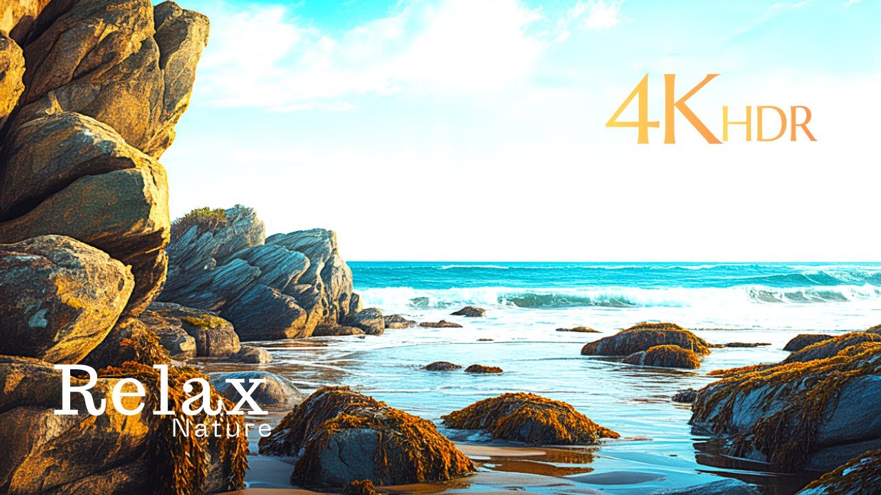 Relaxing Piano & Nature Scenery in 4K | Calm Mind, Release Stress & Unwind