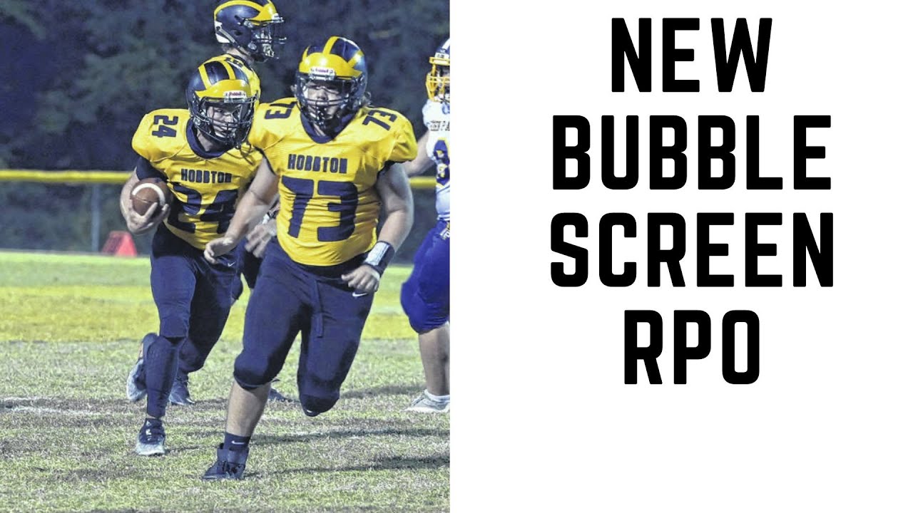 New Bubble Screen RPO