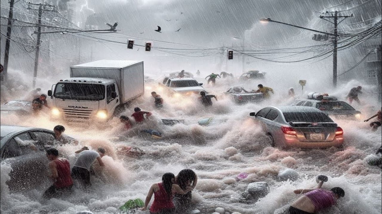 Spain Hit by Extreme Storm Again! La Seu d’Urgell Crippled by Rain, Hail & Floods