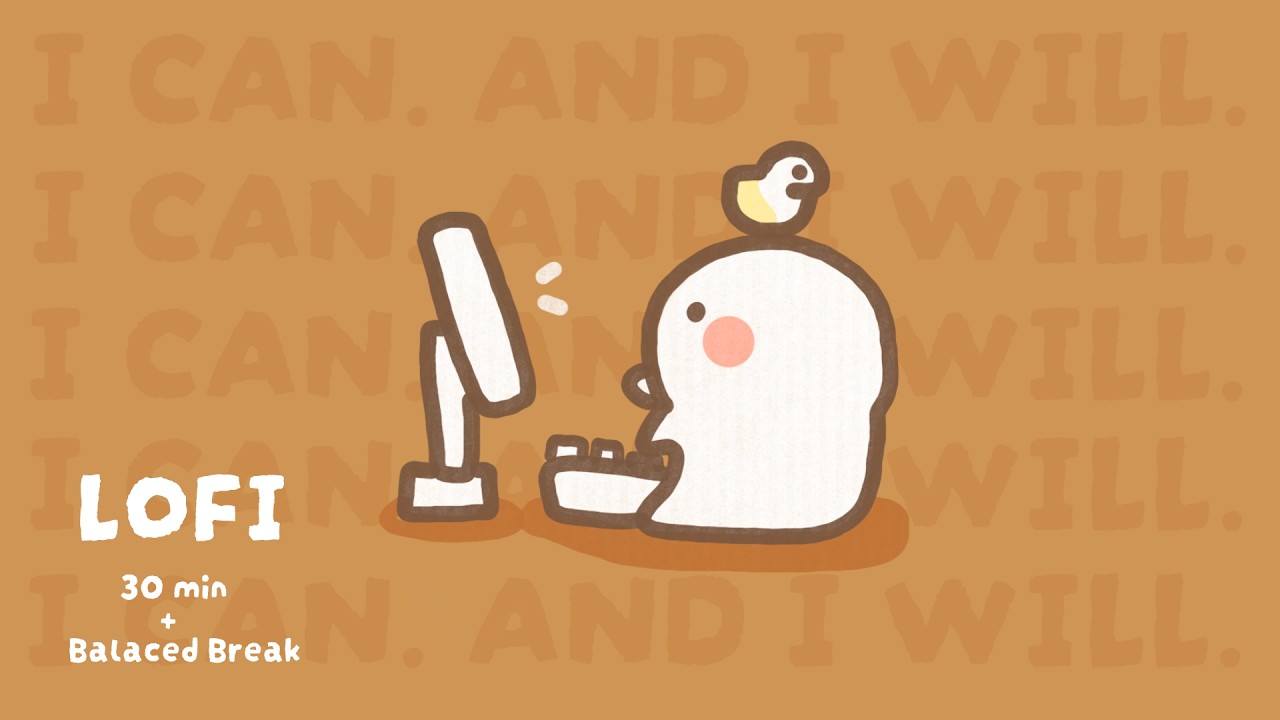 2-HOUR STUDY WITH ME | 30-minute focus session +  Balanced breaks | Lofi ☕