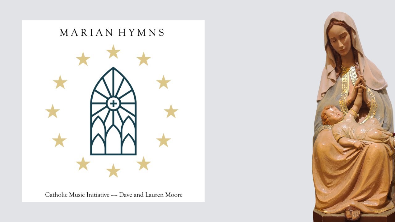 As I Kneel Before You (Lyric Video) - Catholic Music Initiative - Dave Moore, Lauren Moore