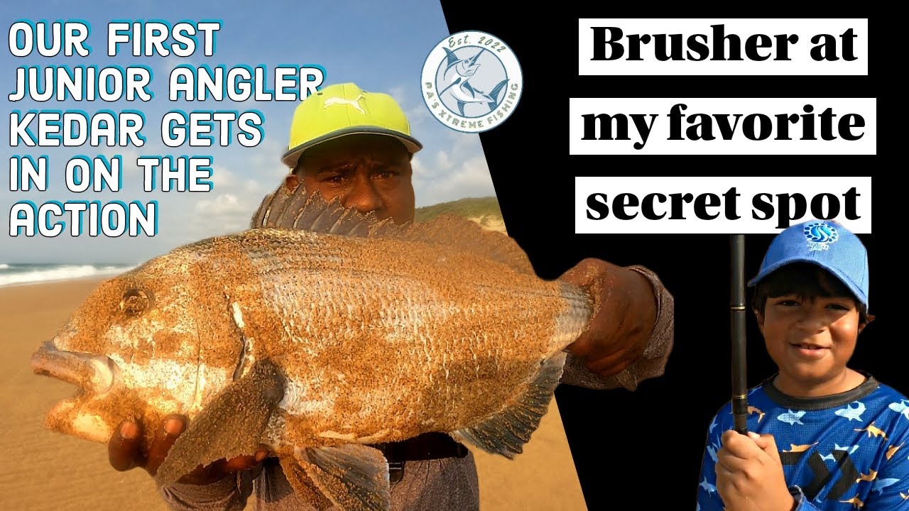 WHITE MUSSELCRACKER AT MY FAVORITE SPOT// DAY 1 OF BRUSHER SEASON// PA'S XTREME JUNIOR ACADEMY