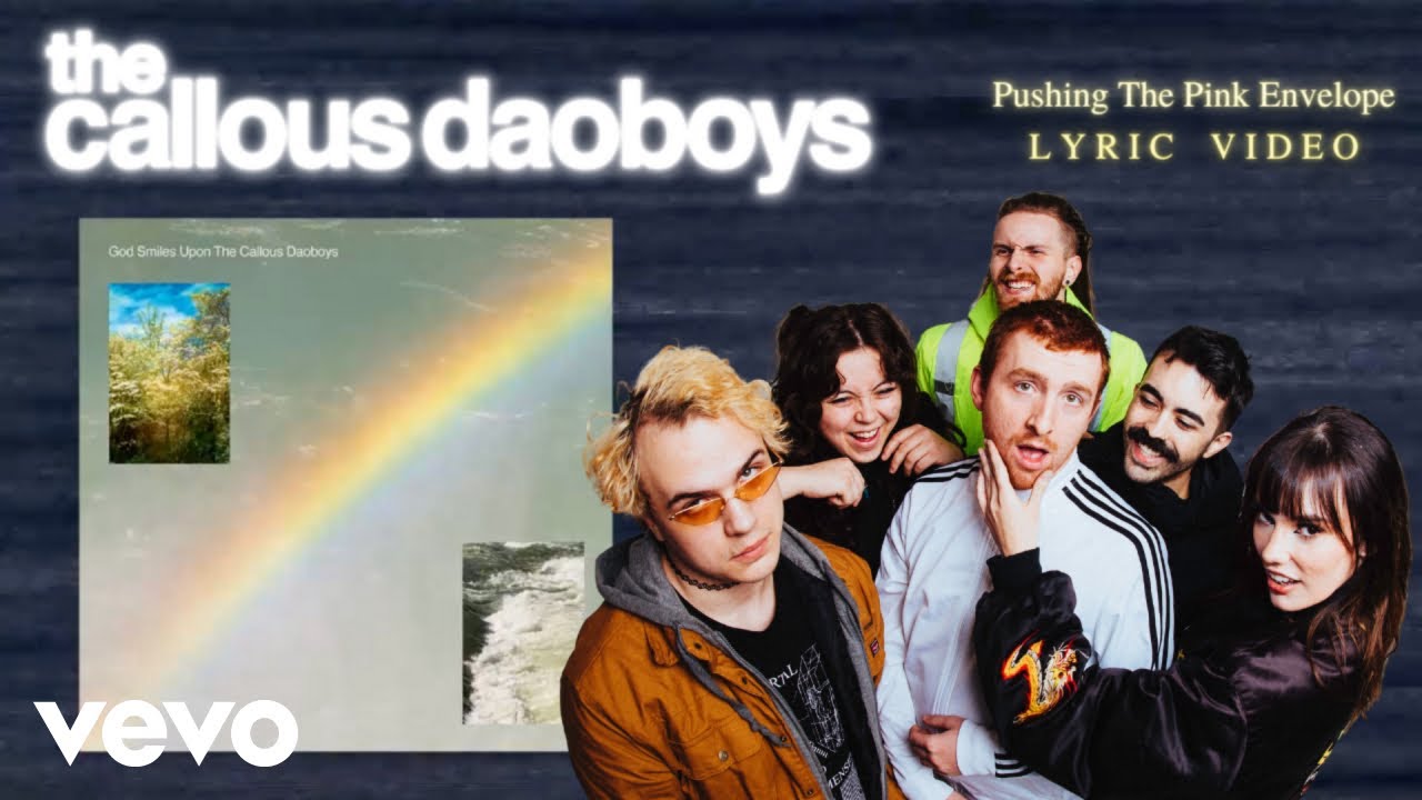 The Callous Daoboys - Pushing The Pink Envelope (Official Lyric Video)