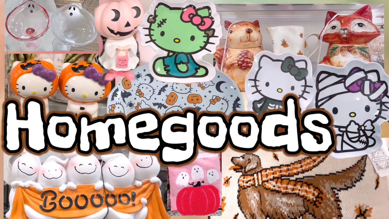 SENSATIONAL HOMEGOODS ALL NEW FALL & HALLOWEEN JACKPOT SHOP WITH ME!🍁🎃