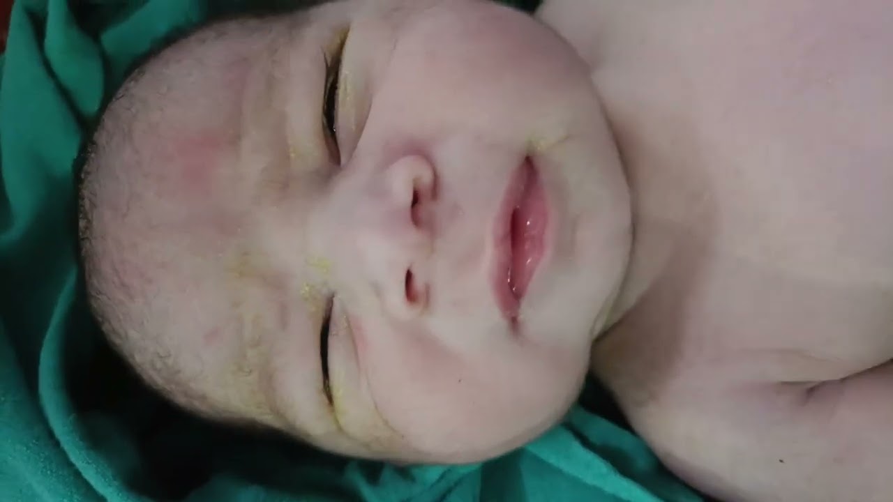 Newborn baby miracle facial expressions!