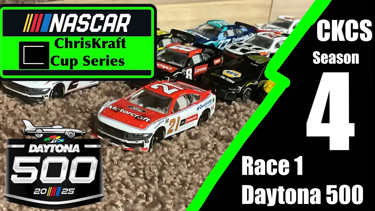 NASCAR Stop Motion // CKCS S4 R1 // Daytona 500