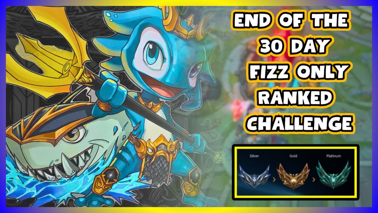 I Went From Silver 4 to Plat 4 In 30 Days Playing Only Fizz | Fizz Support and Mid 4 Games!