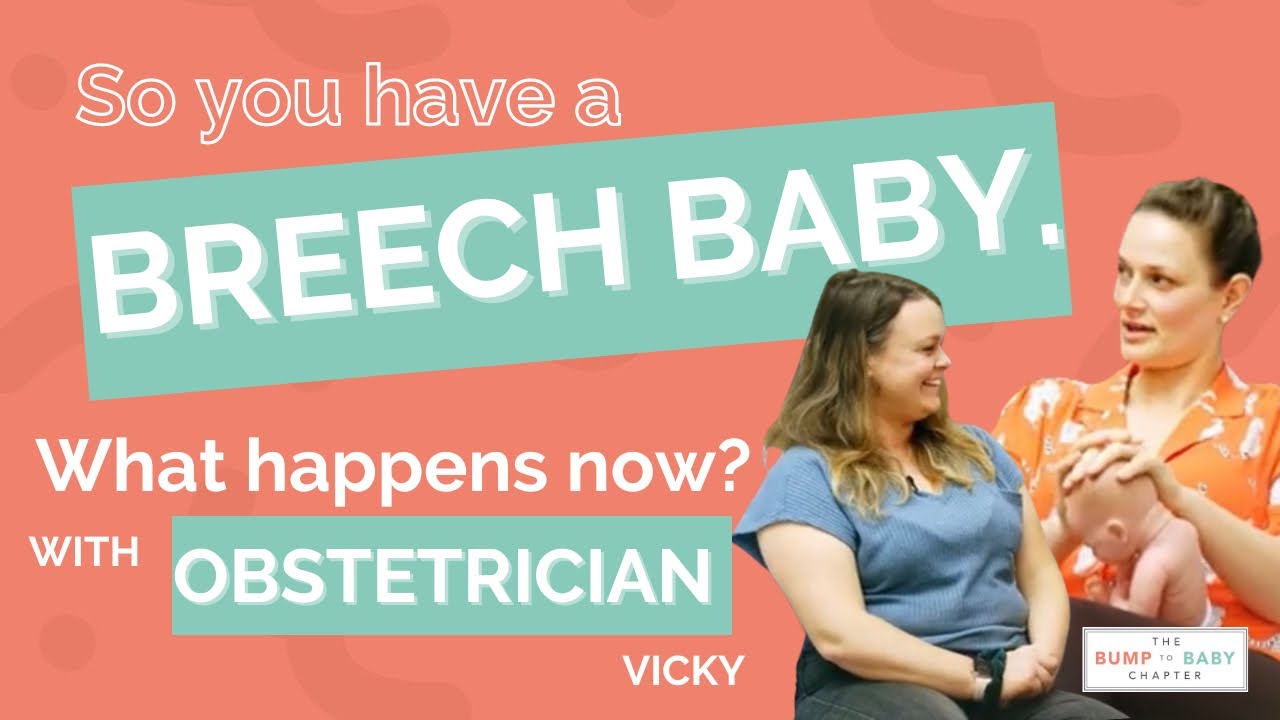 Breech Baby with Obstetrician Vicky. How to help baby turn? What are my options with breech baby?