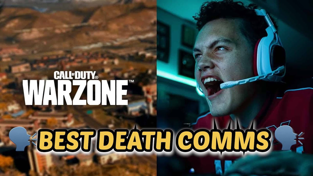 Funniest Rebirth island DEATH COMM of ALL TIME #playstation #warzone #rebirthisland #deathcomms