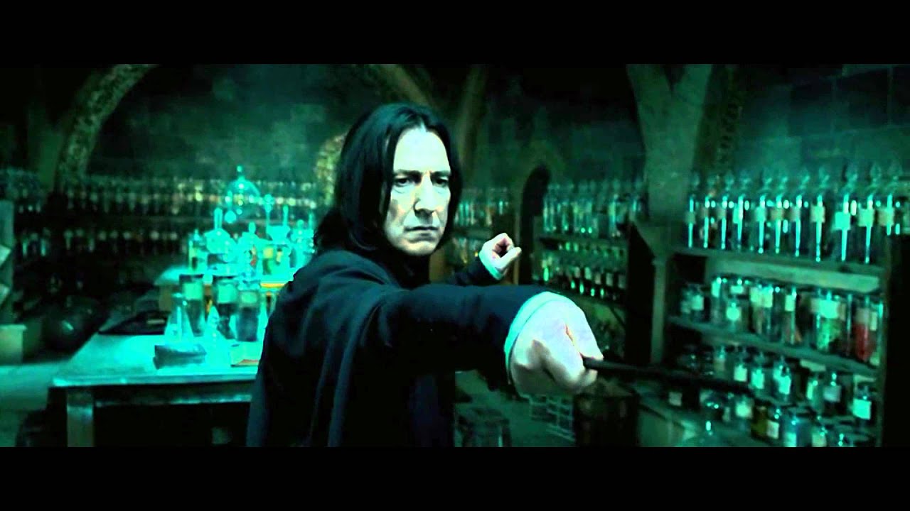 Severus Snape -  Black Suit Comin'