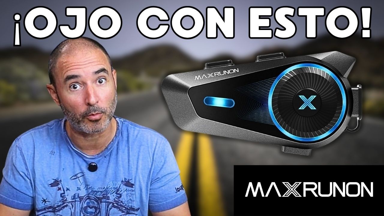 🔊Intercomunicador MAXRUNON D10 – Review completa, uso, emparejamiento y opinión real