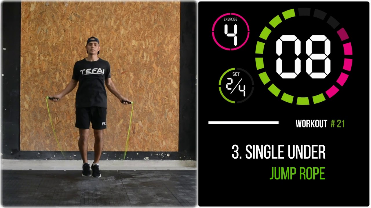 35 MINUTOS SALTANDO LA CUERDA | JUMP ROPE AVANZADO | WORKOUT # 21
