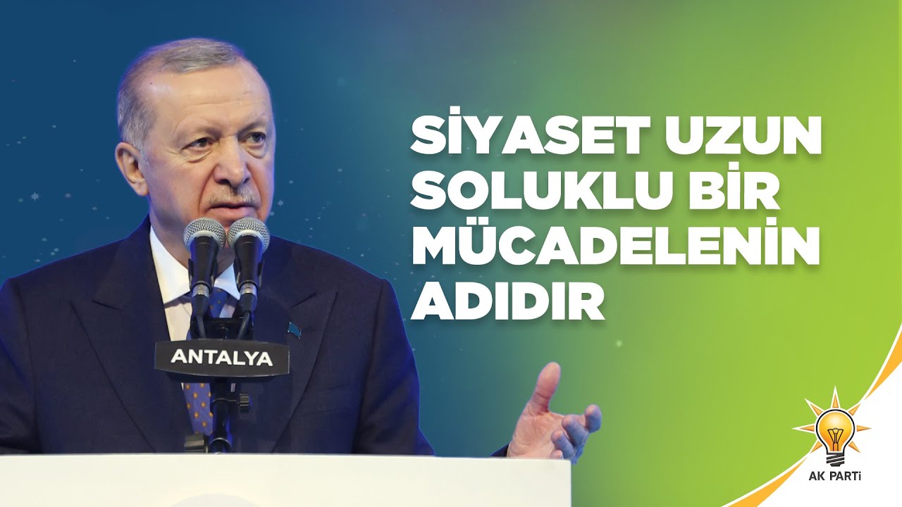 #CANLI AK Parti Antalya 8. Olağan İl Kongresi