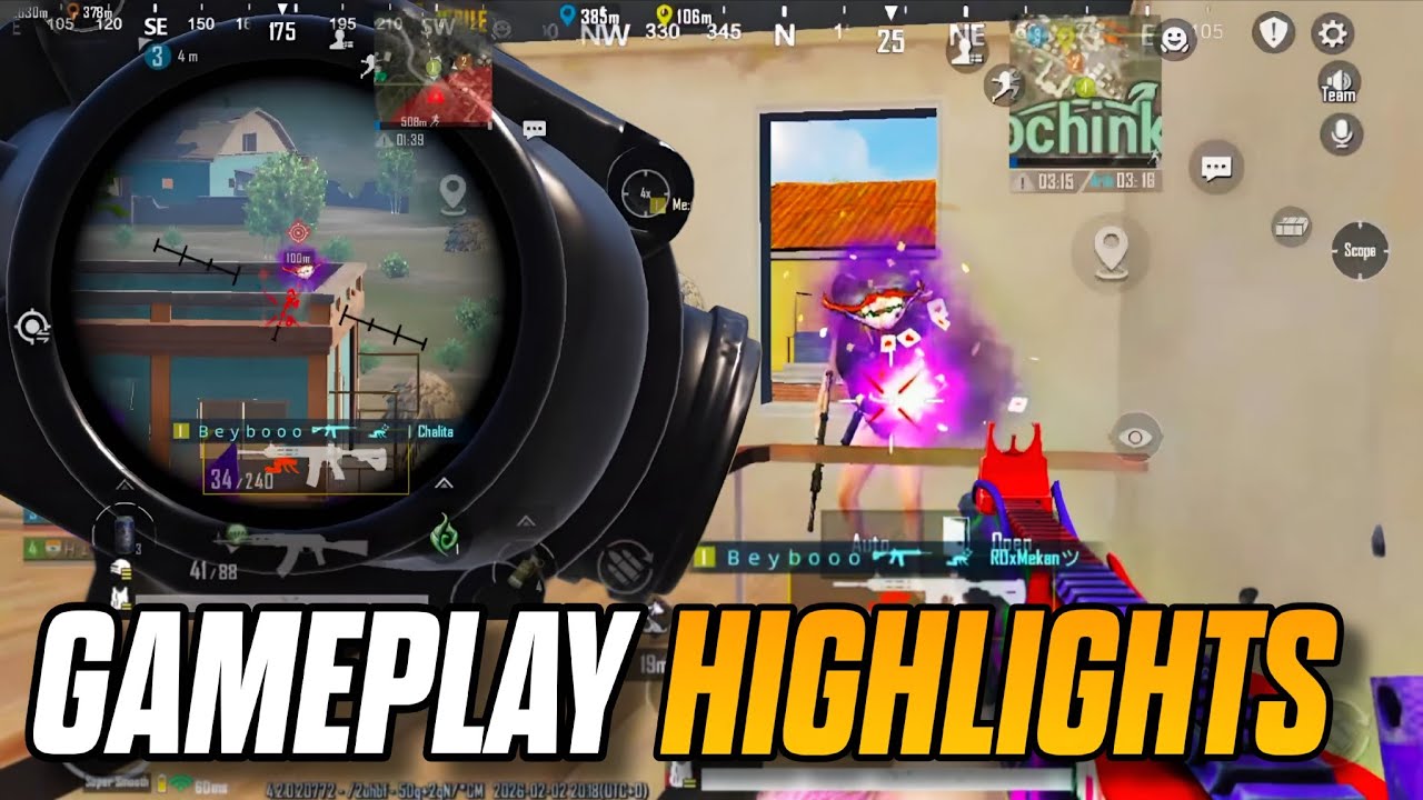 5 finger Gyro Gameplay | Pubgmobile  | EKSI