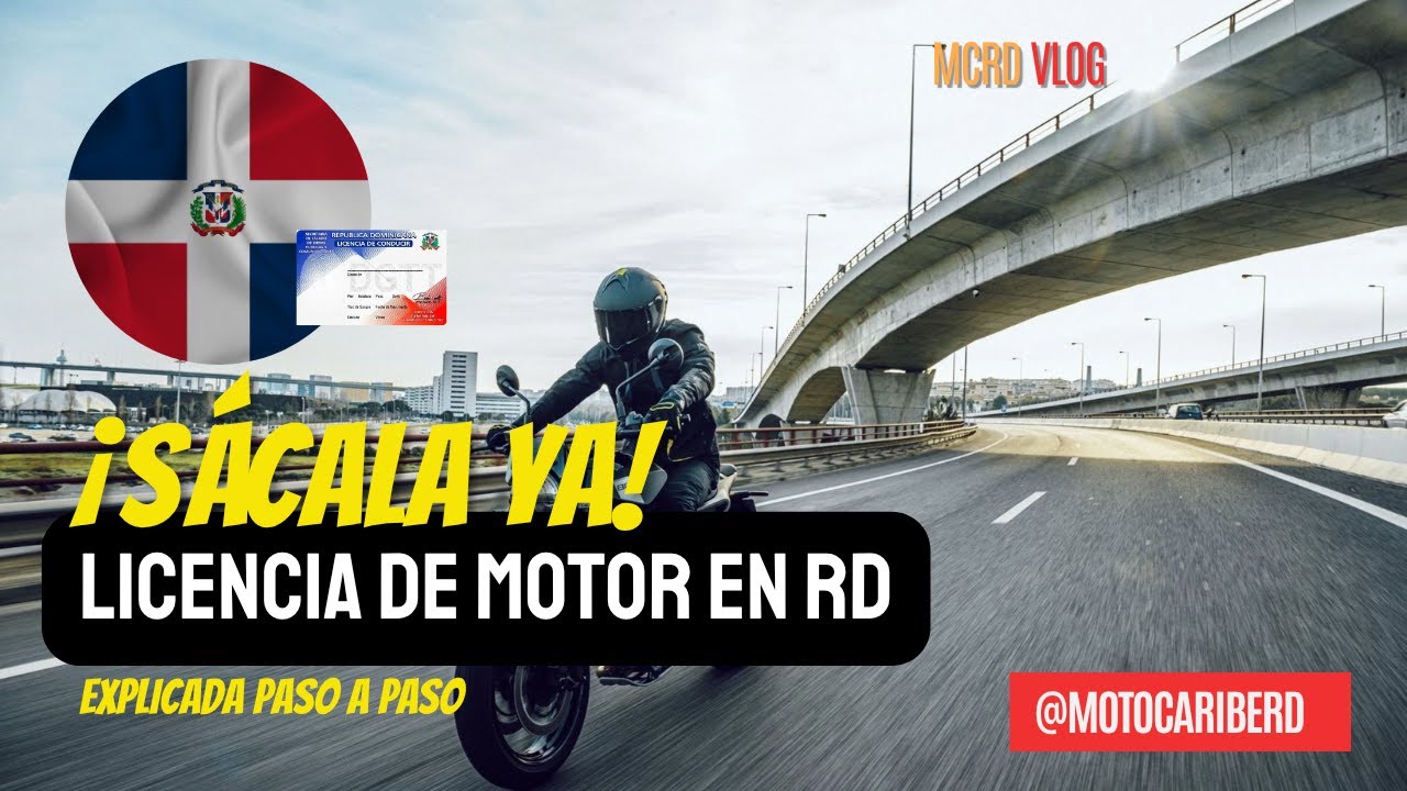 CÓMO SACAR TU LICENCIA DE MOTOR en RD 🚦 | Todo el proceso en INTRANT explicado paso a paso (2025)