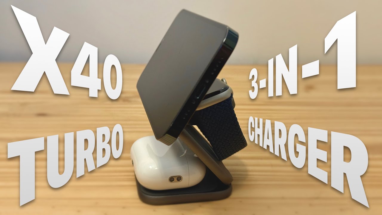Kuxiu X40 Turbo: самое быстрое зарядное устройство MagSafe 3-в-1