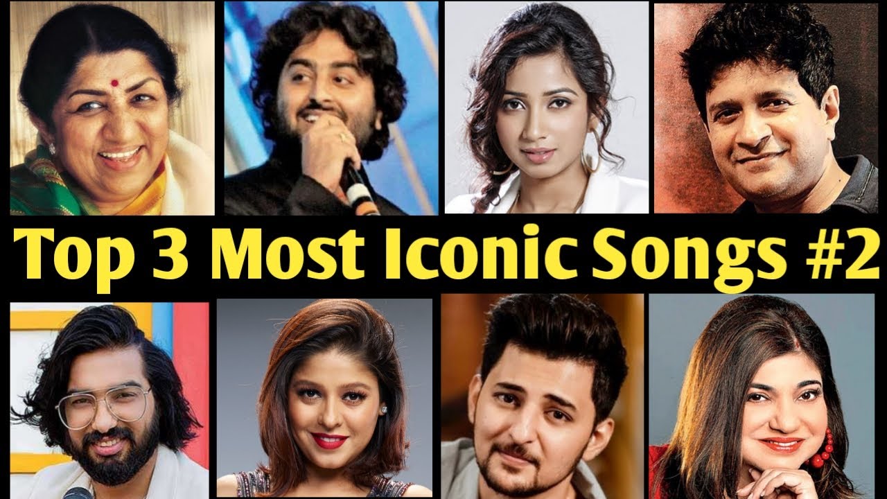Top 3 Most Iconic Songs By Each Singers #2 || MUZIX