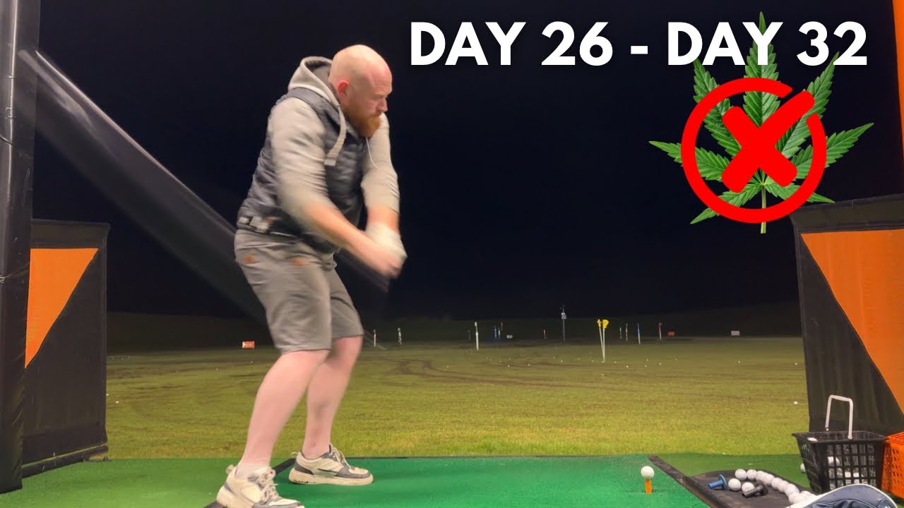 From Stoner To Golfer! ONE MONTH CLEAN 🥳…365 Day Challenge