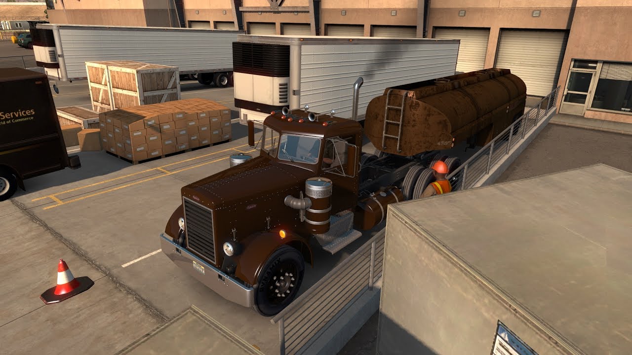 American Truck Simulator 50's Fruehauf Tanker Trl - 