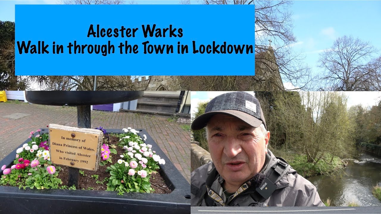 Alcester Warks  Walk Through The Town in the lockdown