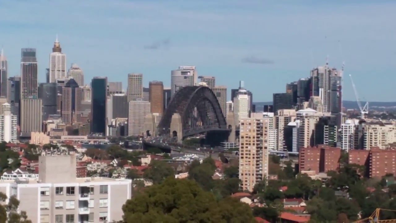 Panoramic view of Sydney