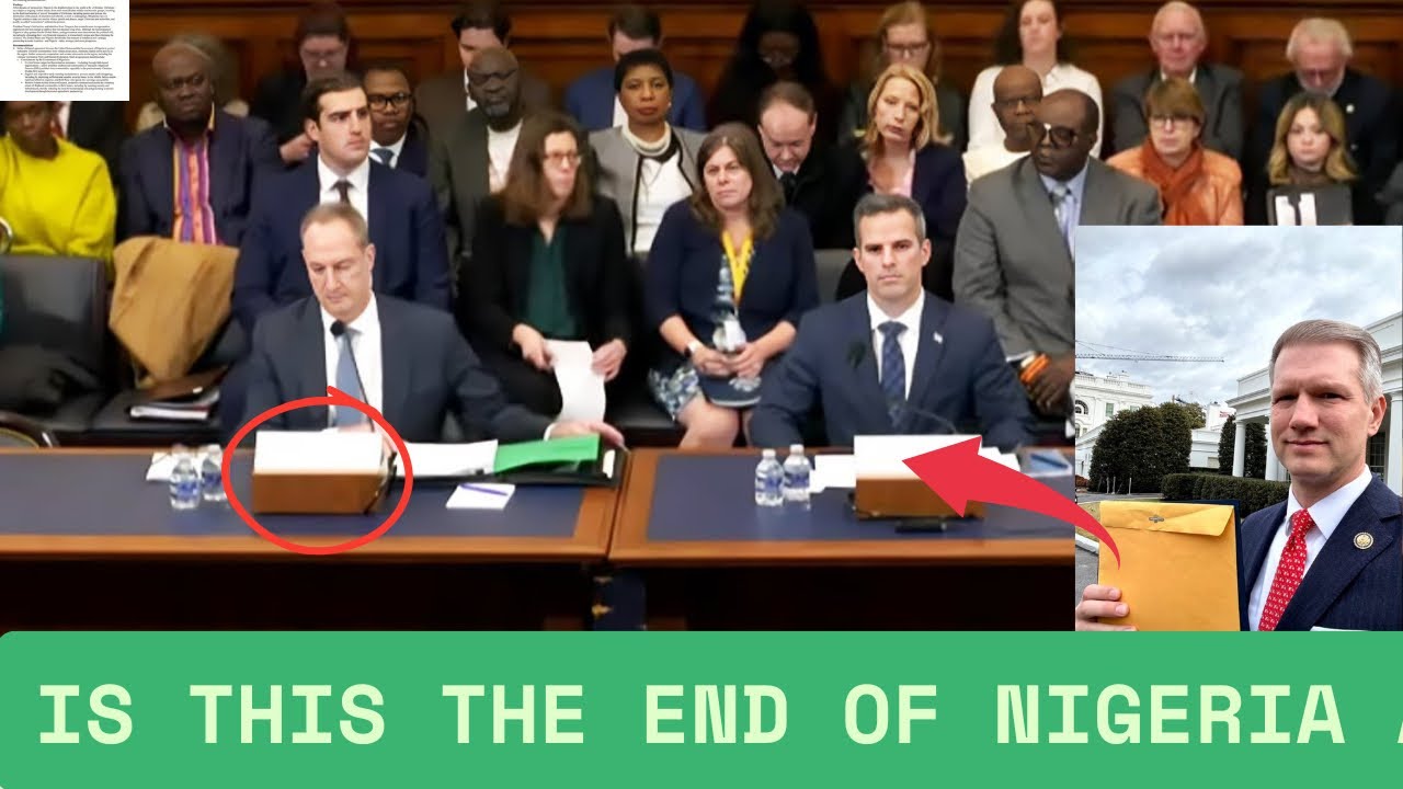 Finally Congressman Riley Moore Present Official Report To The White House Members To End…..
