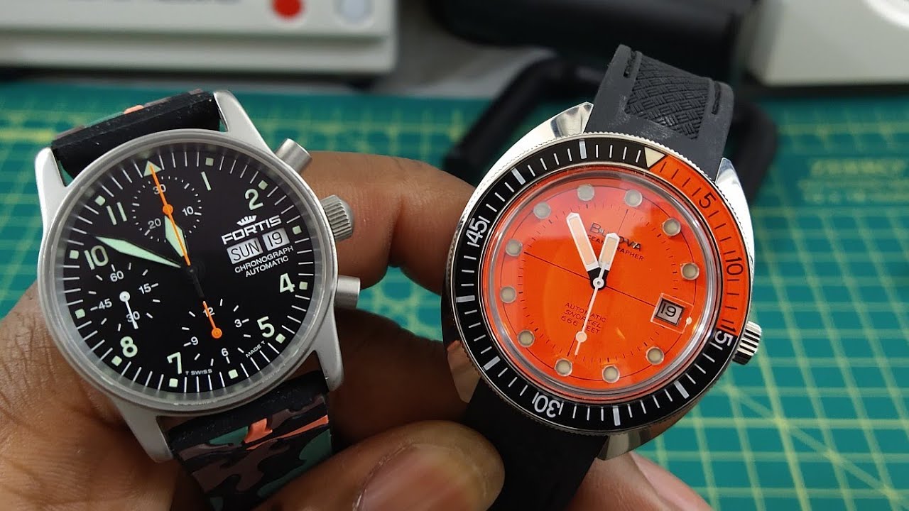 Fortis Flieger Chrono & Devil Diver Orange Collection Highlights