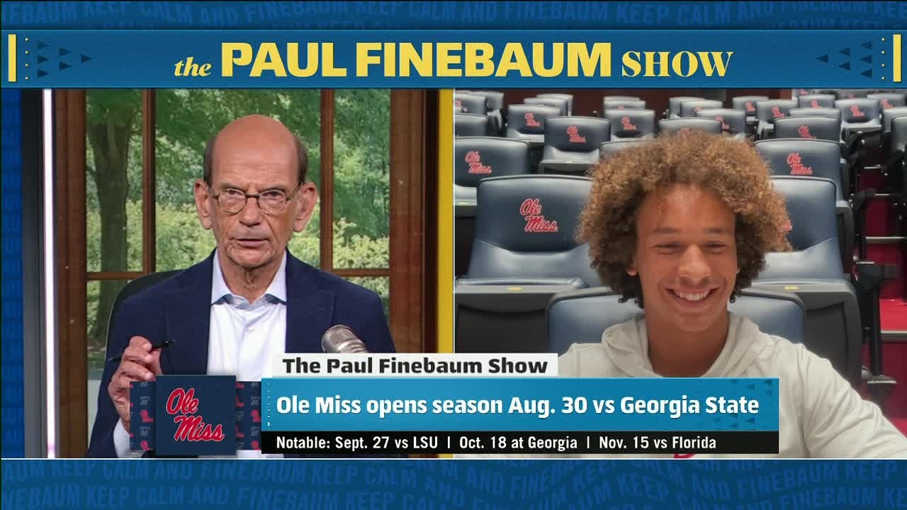 Cayden Lee on Ole Miss' preparation and Lane Kiffin's coaching style | The Paul Finebaum Show