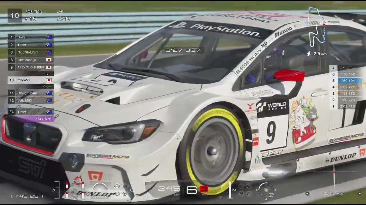 グランツーリスモ 7 26年1月31日ワールドシリーズ オンライン予選 マニュファクチャラーズカップ GT3リーグ ラウンド6 17時枠 リプレイ DRB SRS_20260201063636