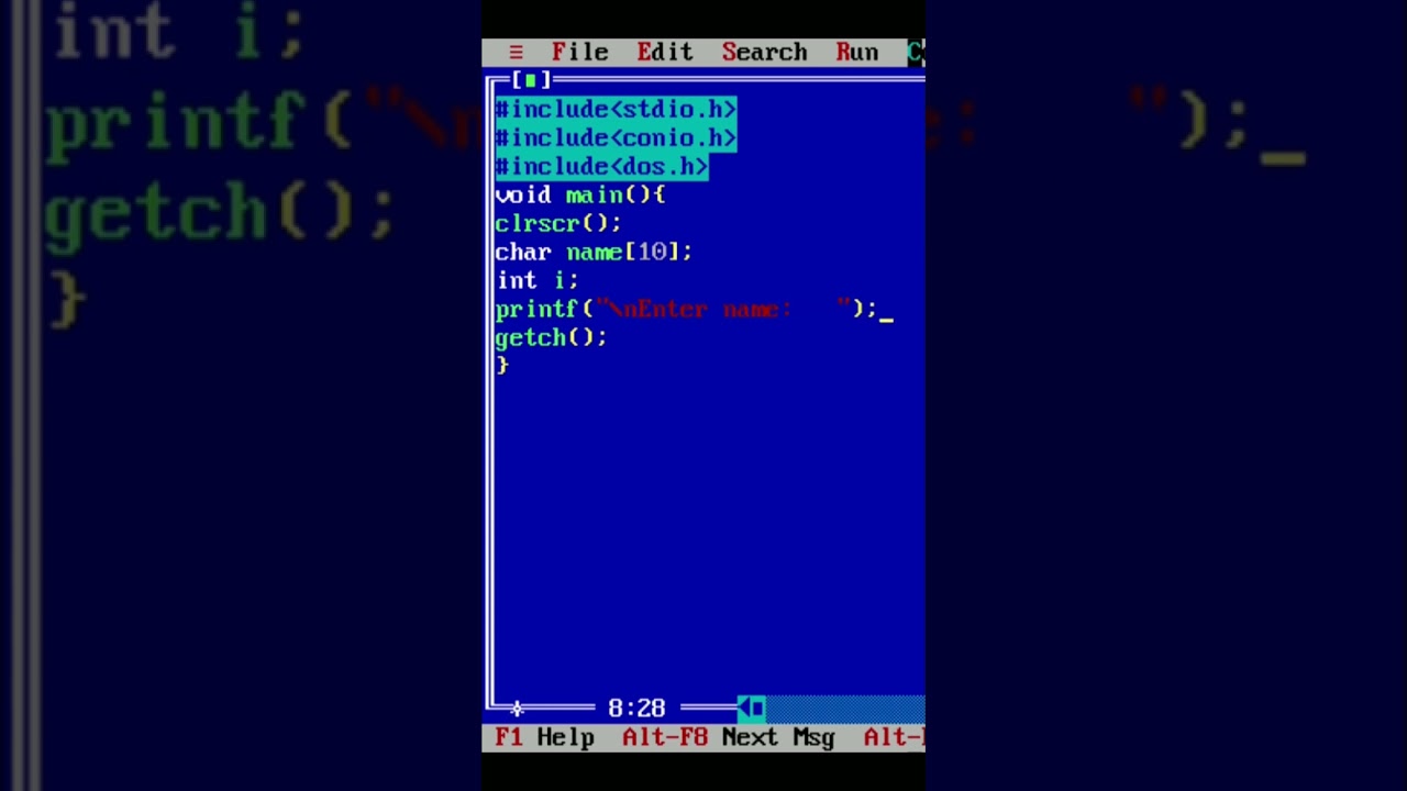 HAPPY BIRTHDAY program in c | C programming tutorials #shorts #coding #clanguage