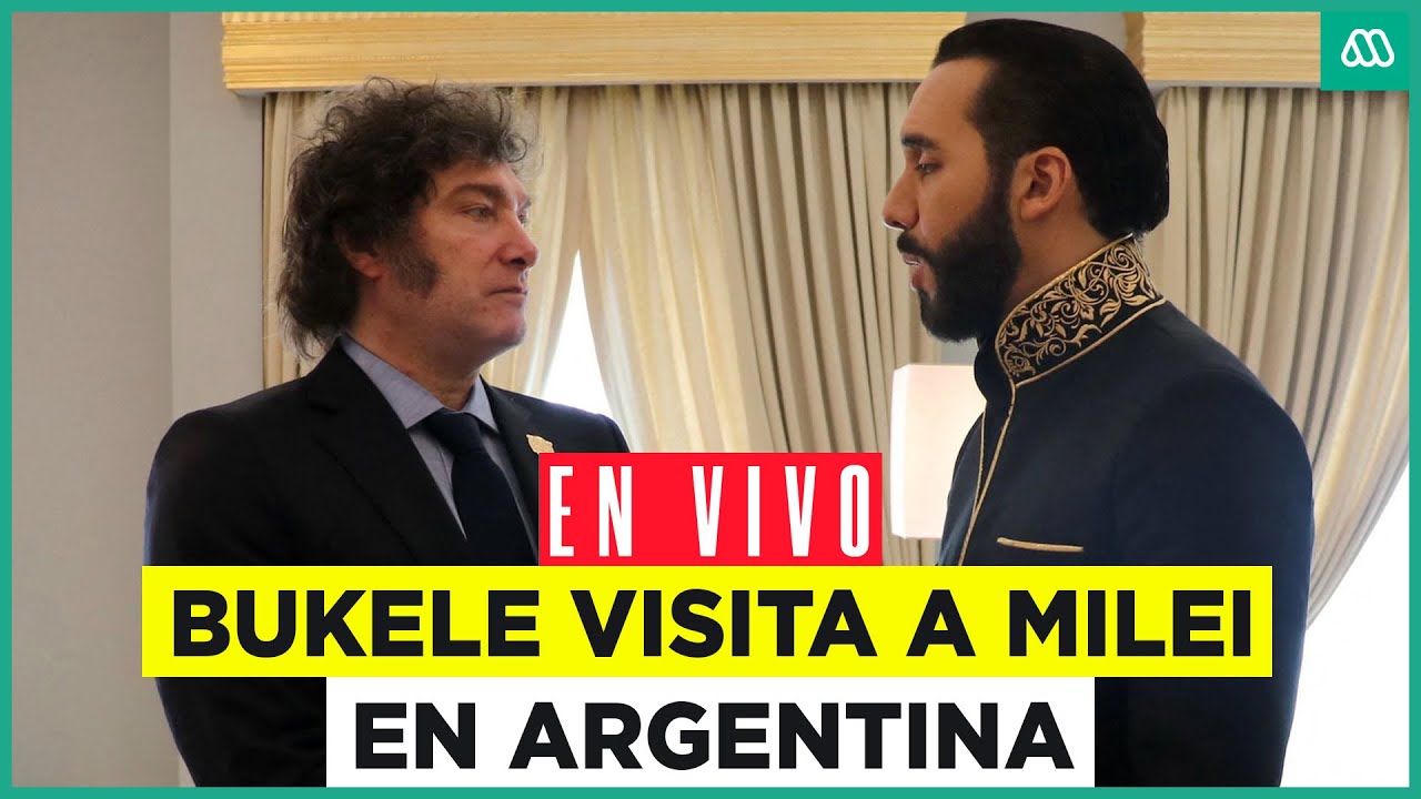 EN VIVO | Visita de Nayib Bukele en Argentina