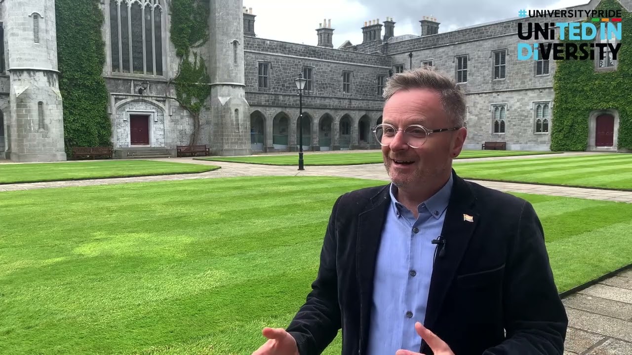 #UniversityPride. Dr Declan Coogan, NUI Galway LGBTQ+ Staff Network