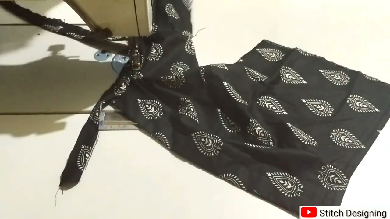 blouse ke neck me oreb Patti lgana sikhe| stitch designing|