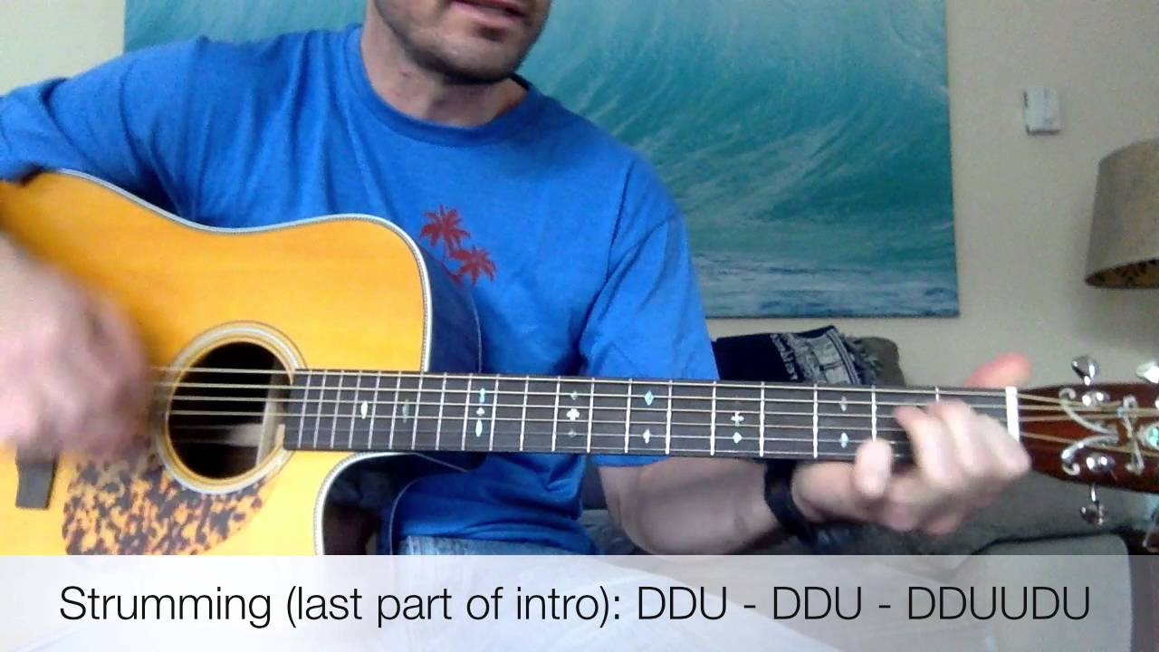 Cage The Elephant - Mess Around Acoustic Guitar Lesson