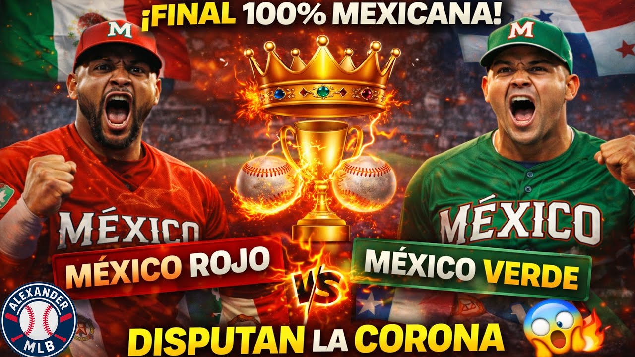 👉 ¡FINAL 100% MEXICANA! México Rojo y México Verde disputan la CORONA 👑🔥07/02/2026