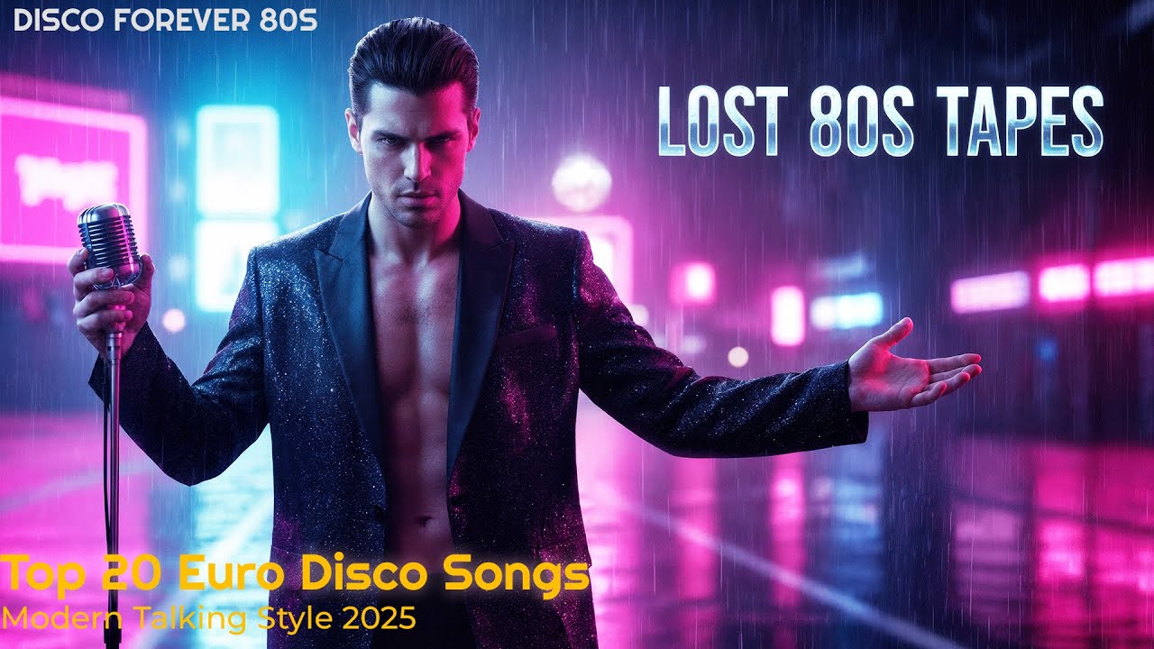 💔 Top 20 Euro Disco Songs – Dark Romantic & Italo Disco Mix 2025 | Modern Talking Style