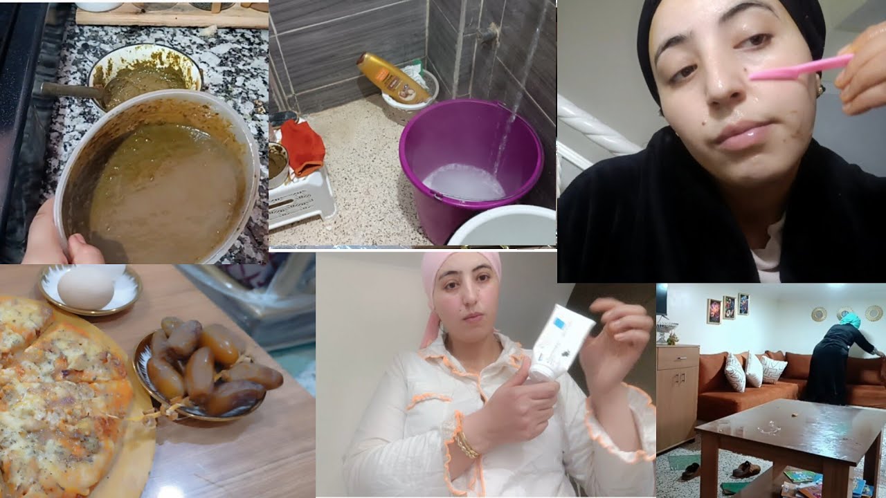 الرابع وعشرون من شهر رمضان 💥 اول فطور بلا بناتي روتين محفز على الشقا والعنايه بشعر والبشره 👏